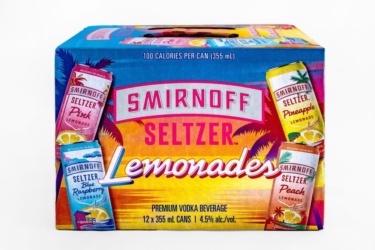 SMIRNOFF SELTZER LEMONADE VARIETY PACK (1 x 12pk)