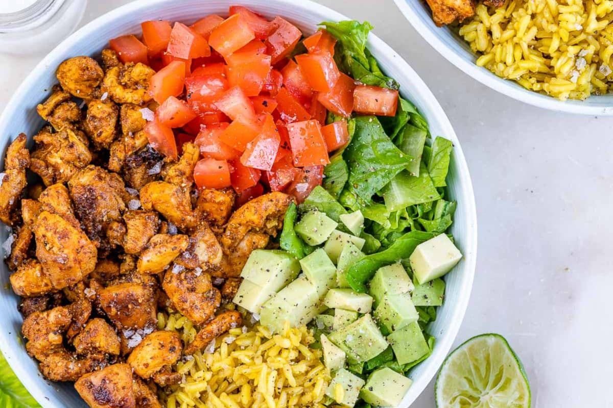 Pulao Bowl with 2 pcs Charga Chicken