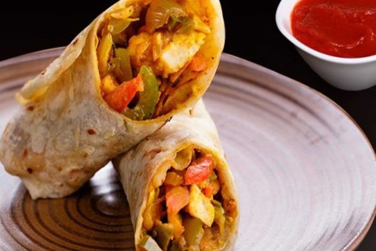 Paneer Tikka Wrap/Kathi Roll