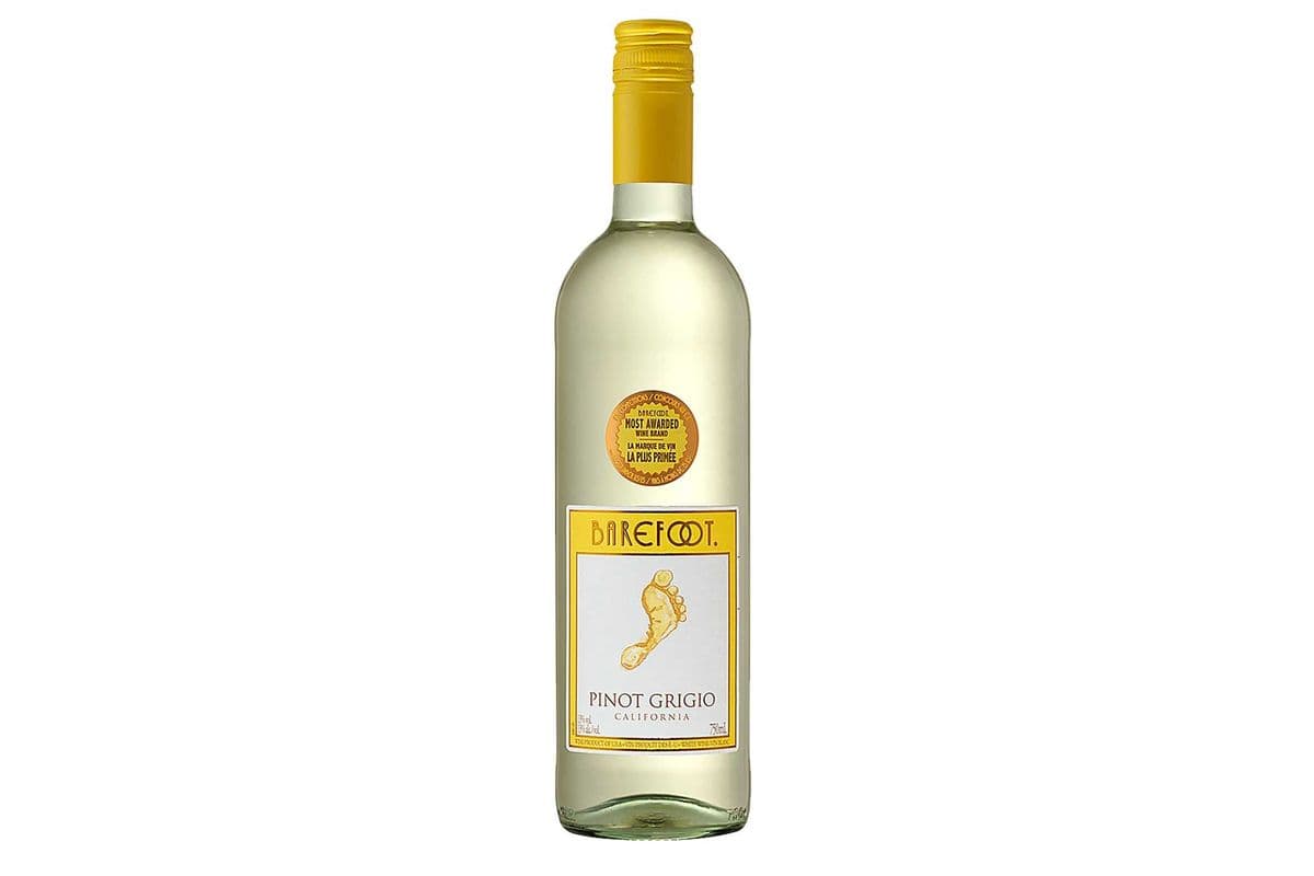 Barefoot Pinot Grigio-750ml (1 x 750ml)