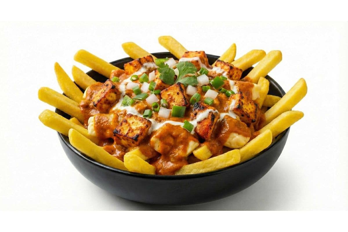 Tandoori Paneer Poutine