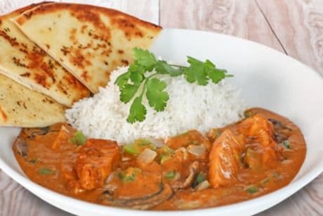 Butter Chicken Rice Bowl