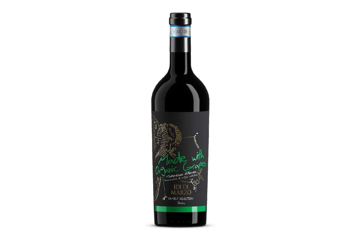 Idi Di Marzo Montepulciano Blk Organic-750ml (1 x 750ml)