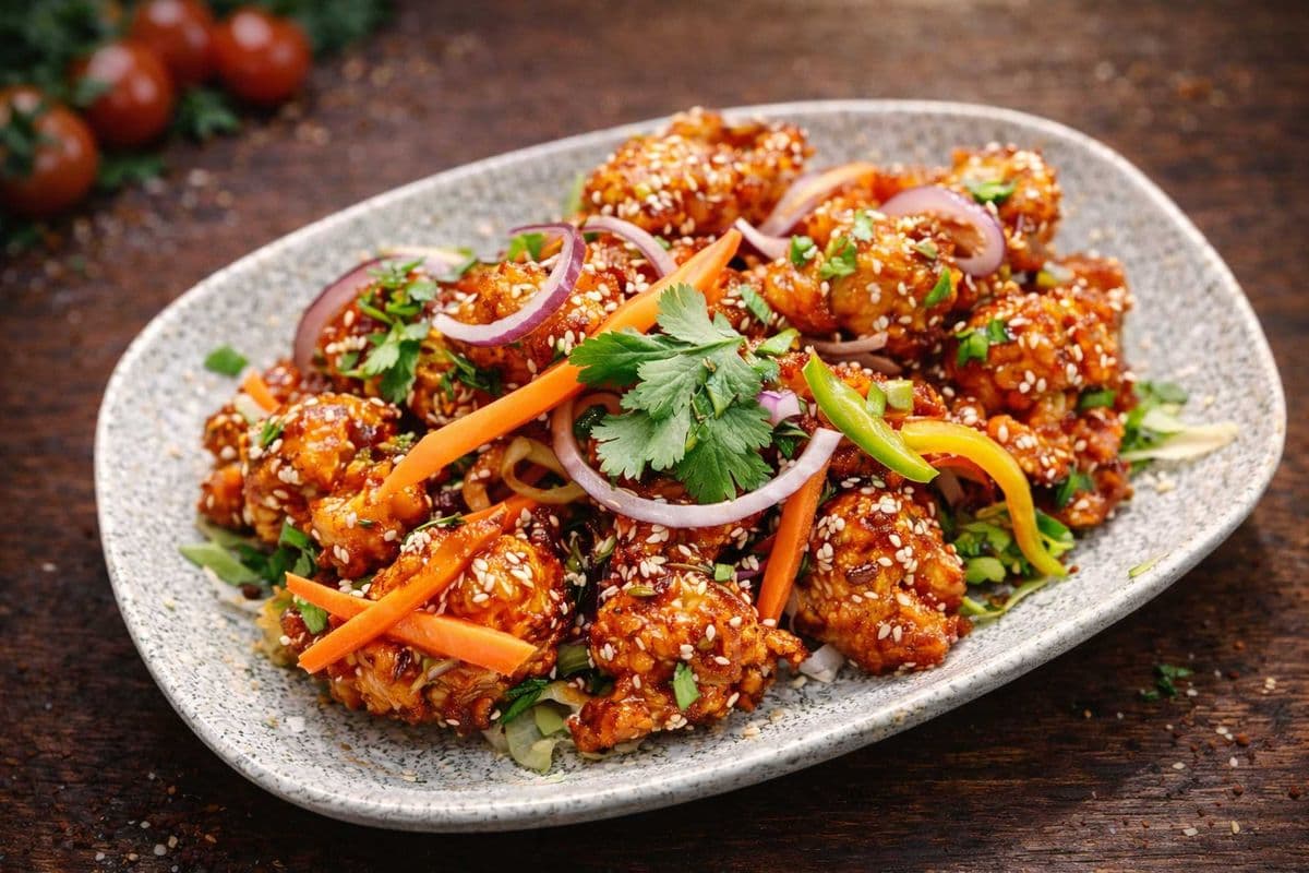 Honey Chili Cauliflower