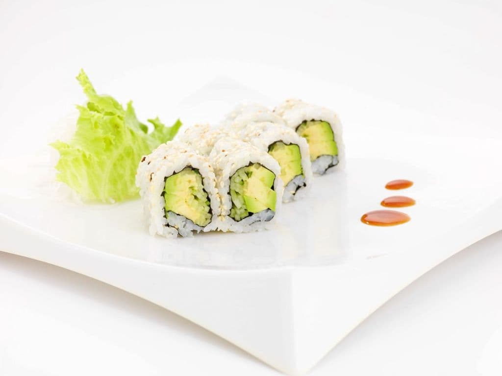92. Avocado & Cucumber Roll(6pcs)