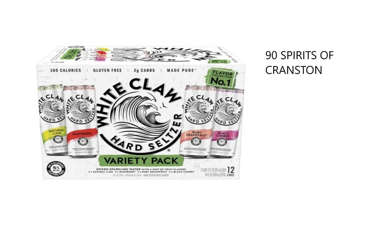 WHITE CLAW MIXER FLAVOR COLLECTION NO.1 12 CANS (1 x 12X355ML)