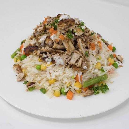 Chicken Shawarma with Rice (On Rozz)