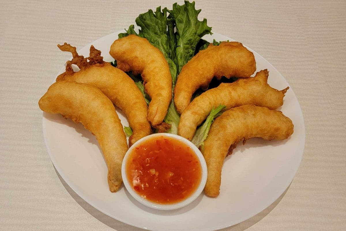Shrimp Tempura with Homemade Sweet Chili Sauce