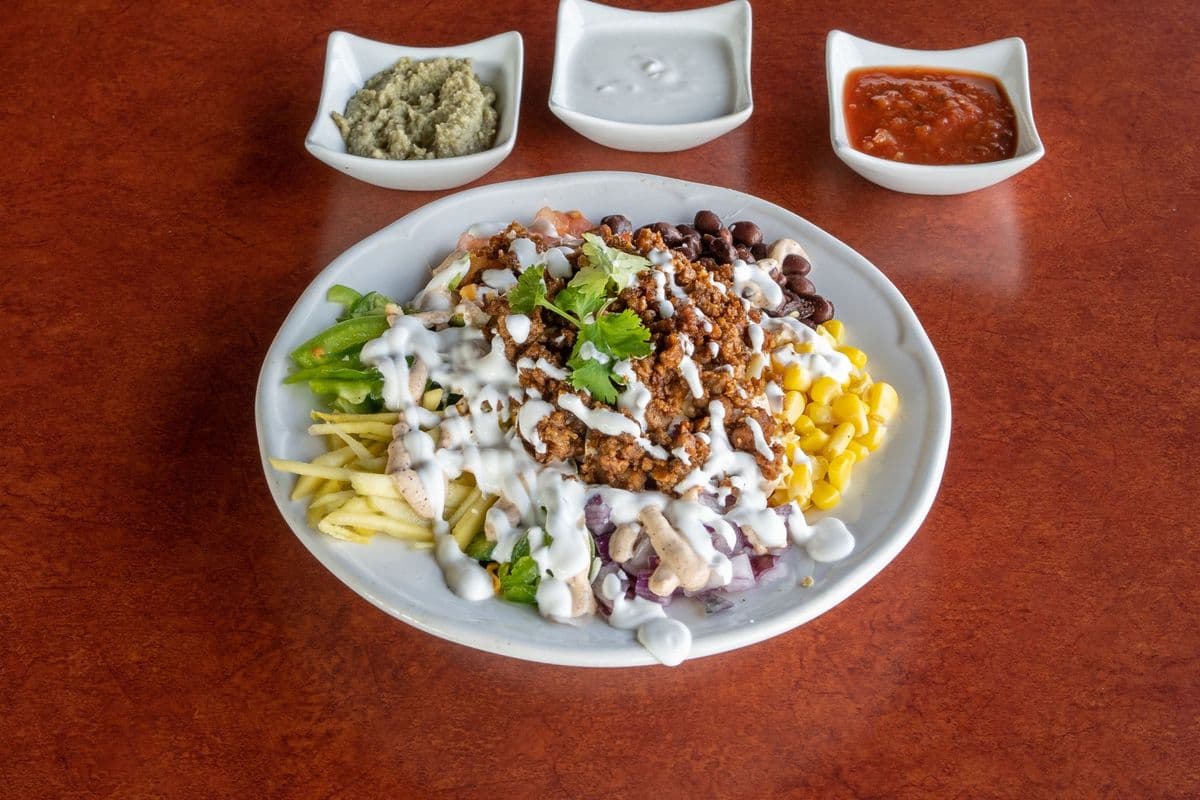 Vegetarian with Soya Mix Burrito Bowl