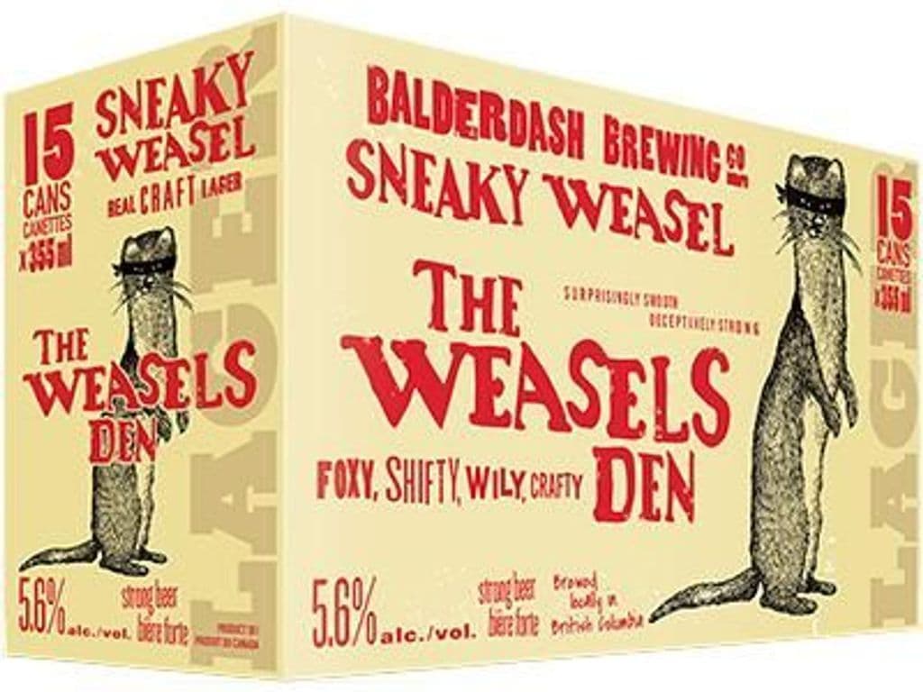 Sneaky Weasel, 15 x 355ml