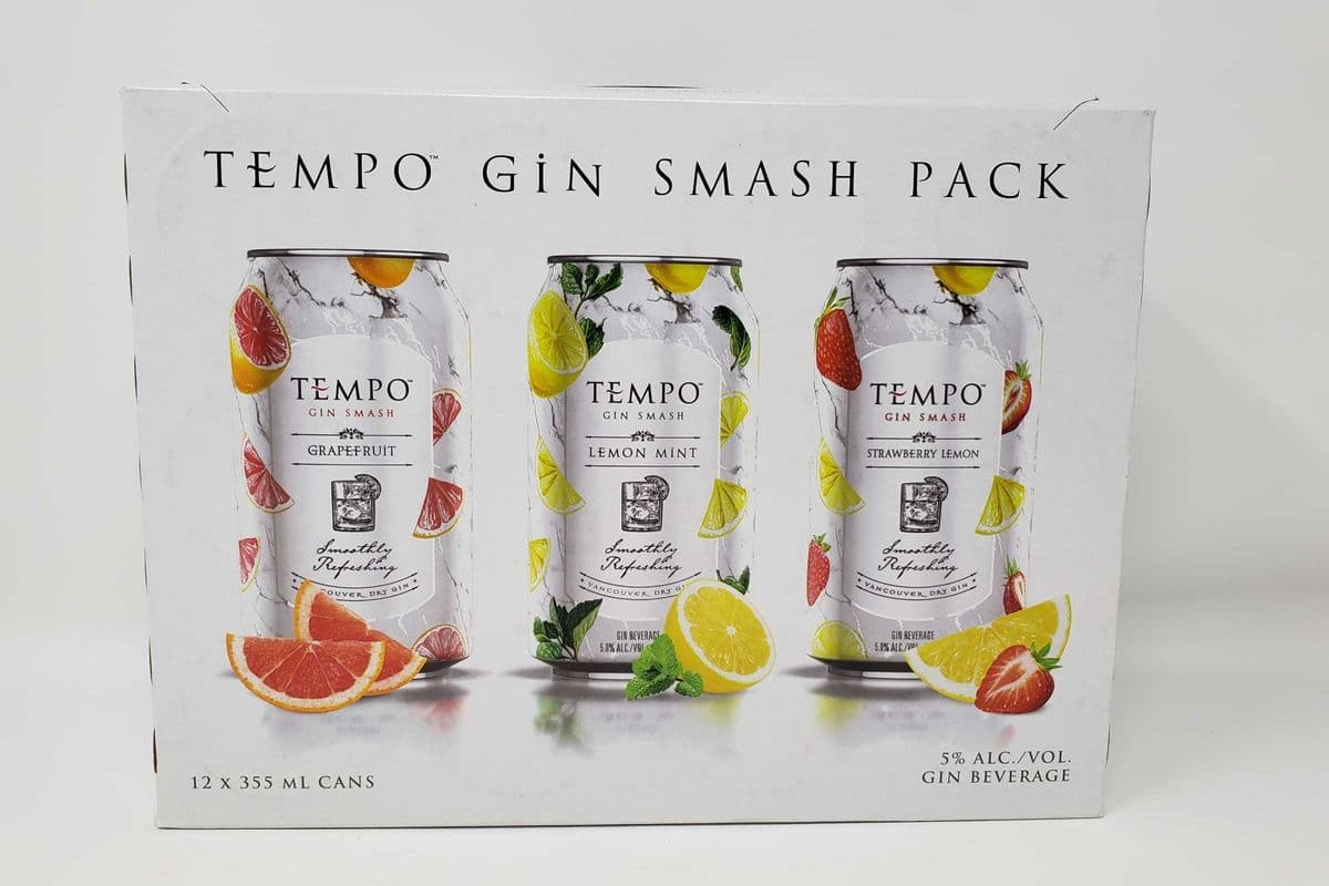 TEMPO GIN SMASH -MIXER (12 x 355ml Can)