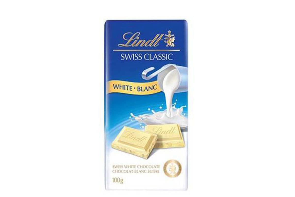 Lindt Swiss Classic- White 100g
