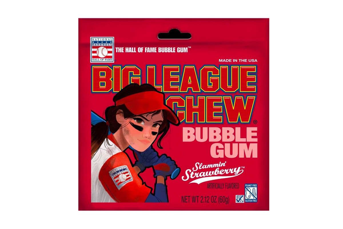 Big League Chew Strawberry 60g