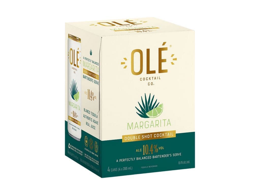 Ole Double Shot Margarita 4x355ml