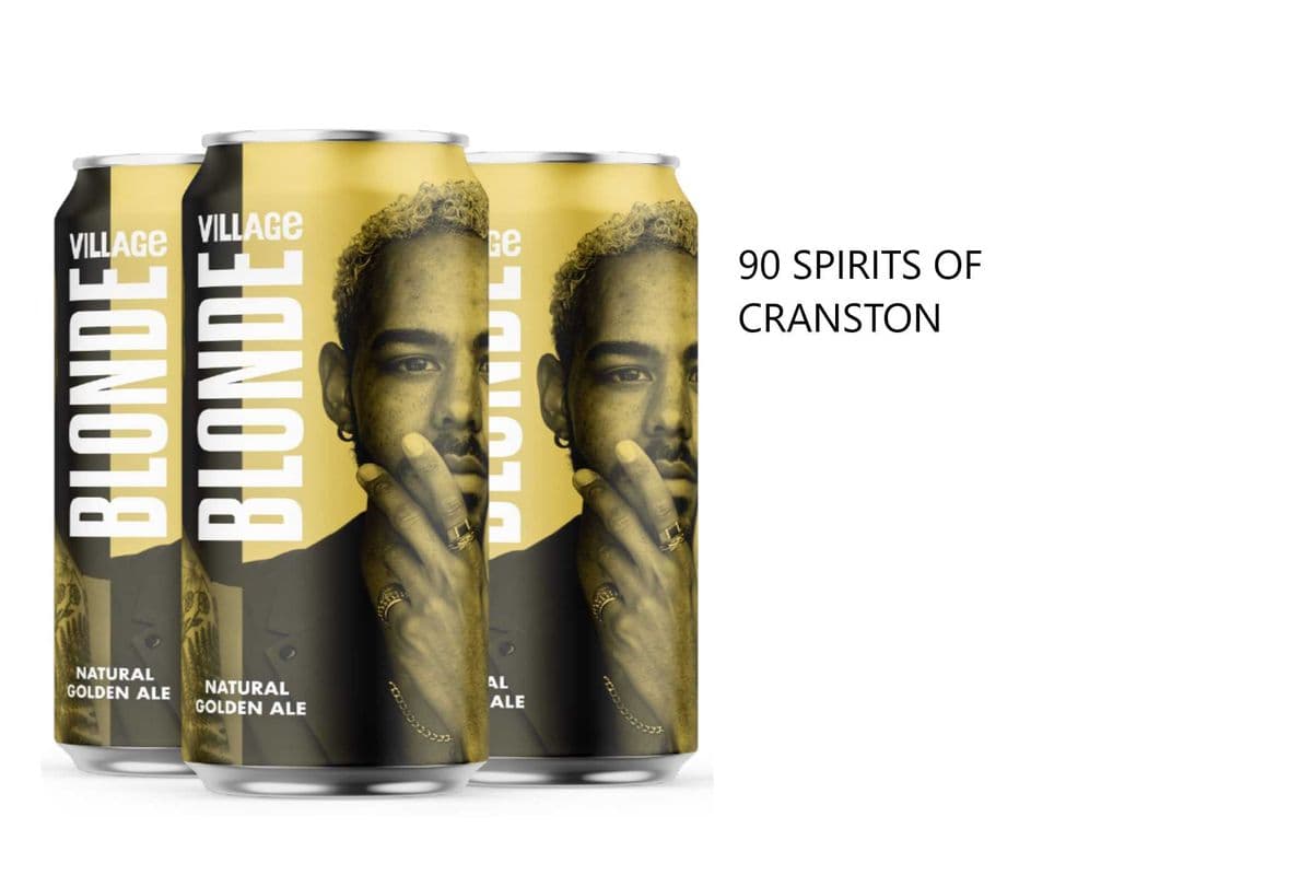 VILLAGE BLONDE NATURAL GOLDEN ALE 4 CANS (1 x 4x473ML)