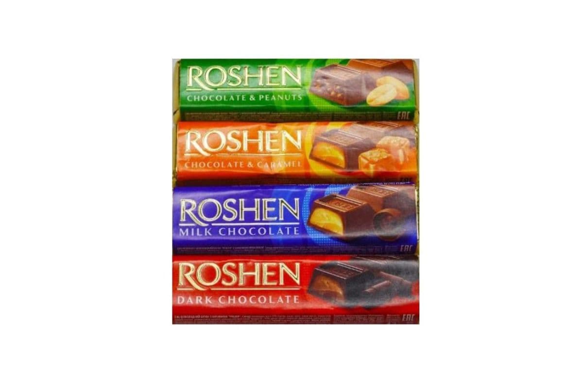 Roshen Chocolate and Caramel (43g)