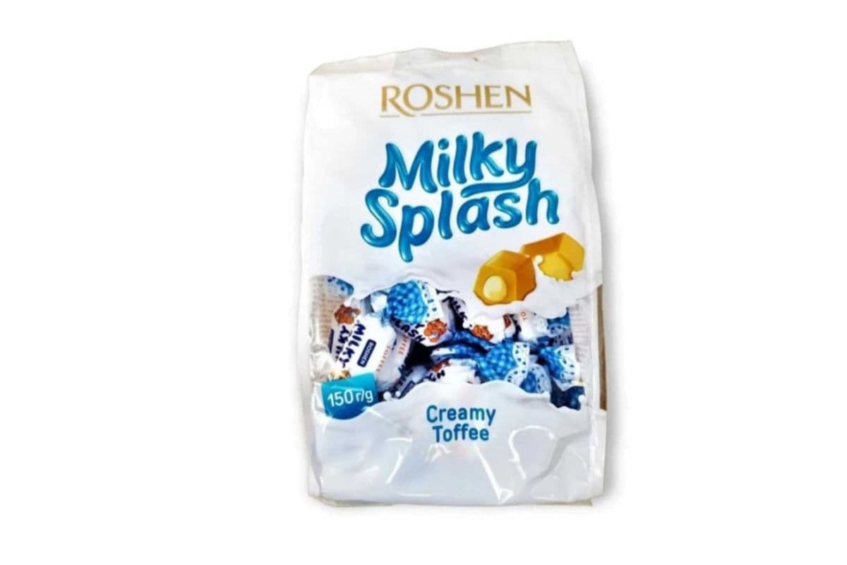 Roshen Milky Splash - Creamy Toffee (150g)