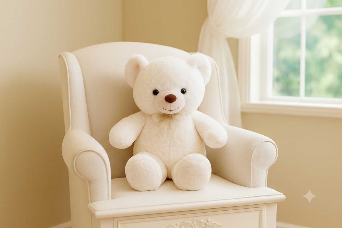 Plush Ivory Bear