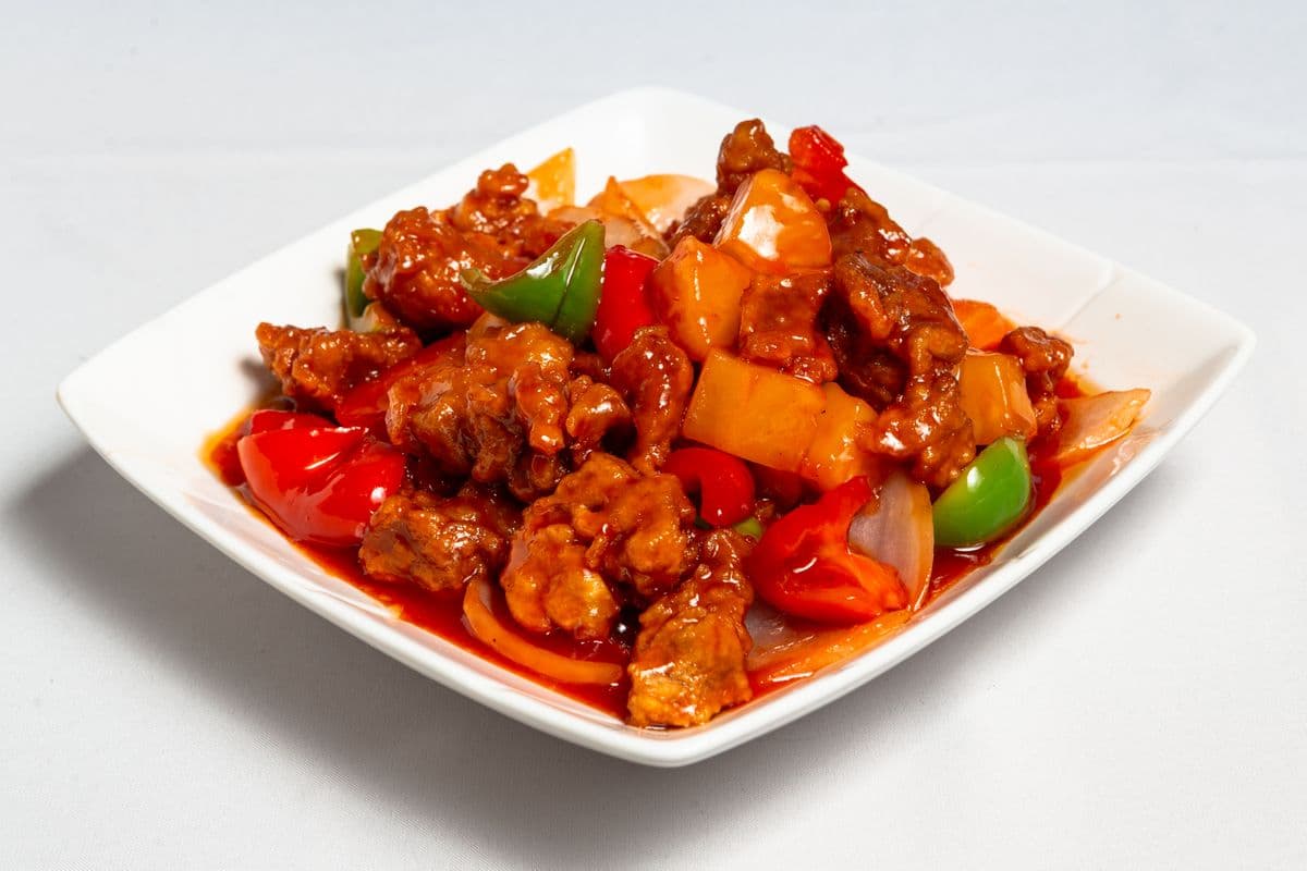 95. Pineapple Sweet Sour Pork