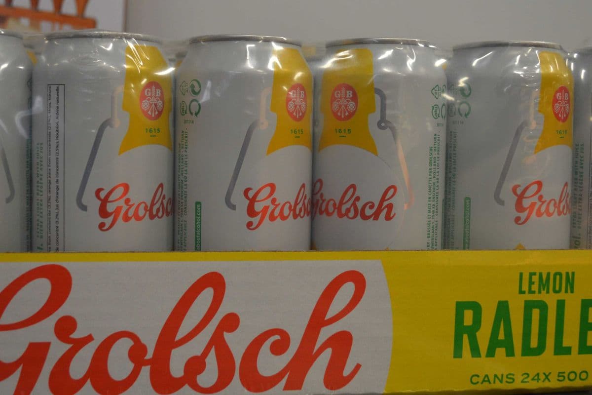 Grolsch Lemon Radler (500 ml) (4 Pack) (1 x 4x470ml)