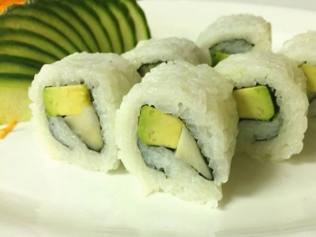 White Tuna Avocado Roll