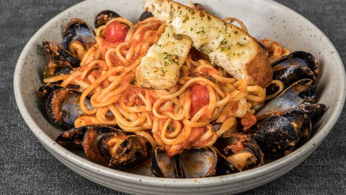 Seafood Linguine Pasta