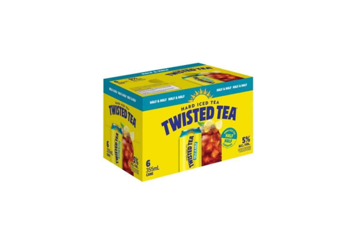 Twisted Tea Half and Half 6 Pack (6 x 355ml)