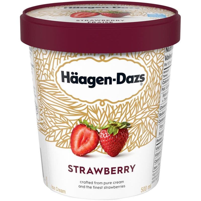 Haagen-Dazs Strawberry (500 ml)