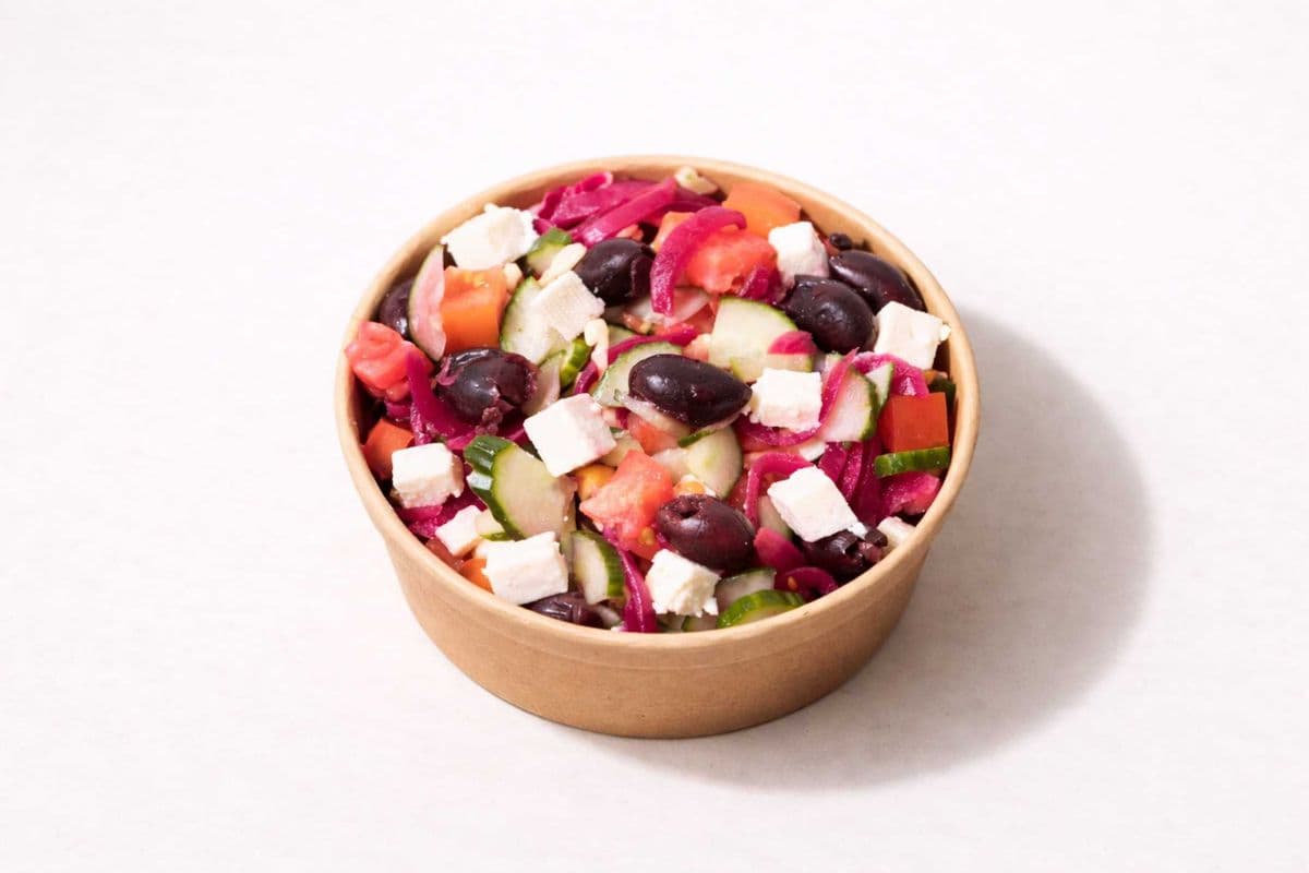 Half Sized Garbanzo Greek Salad