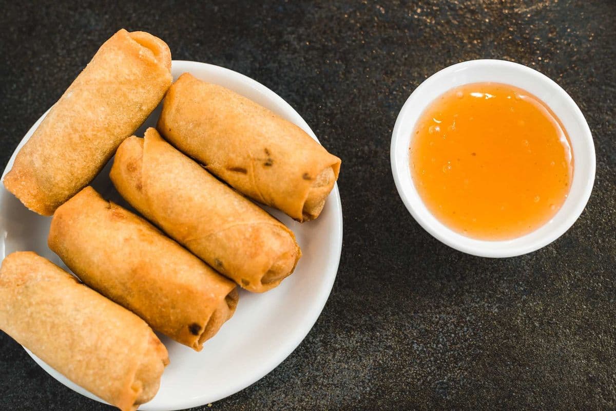 Veggie Spring Rolls (5 Pcs)