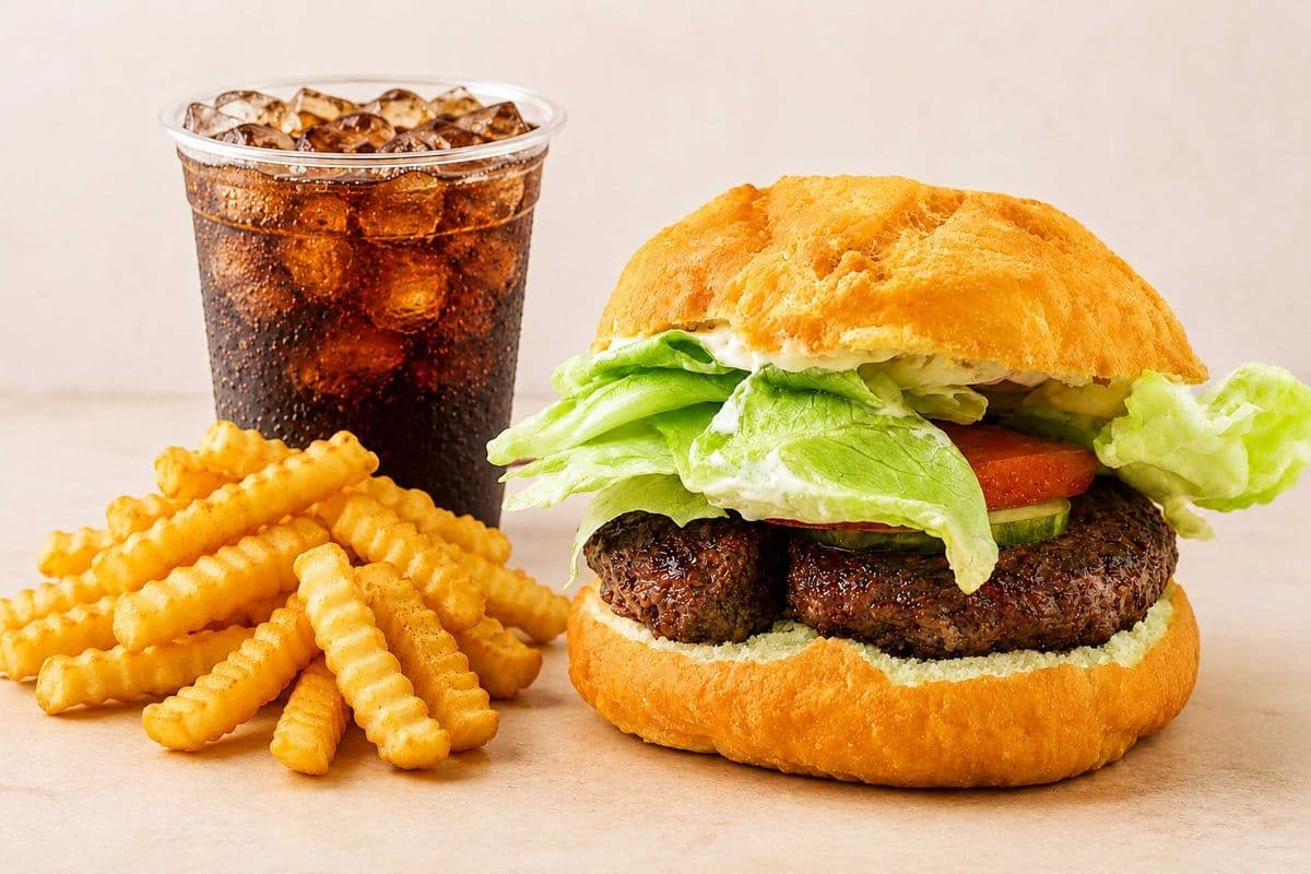 Bannock Beef Burger Combo
