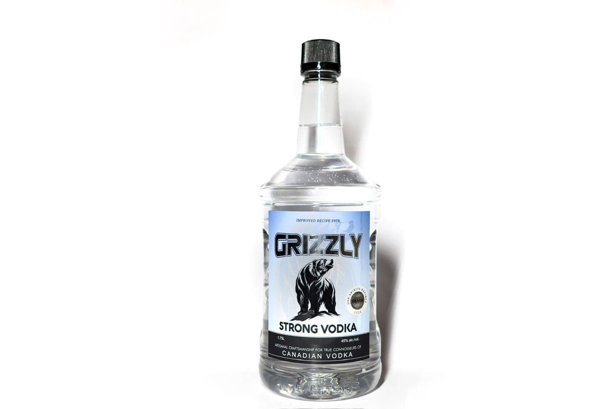 Grizzly Strong Vodka (45%alc.vol.1.75L) PET