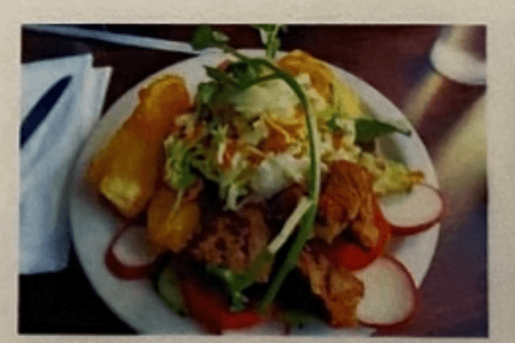 Yuca Frita con Chicharron