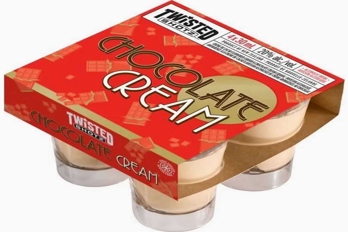 TWISTED SHOTZ CHOCOLATE CREAM (4 x 30ML)