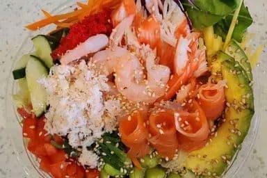Poké bol aux fruits de mer