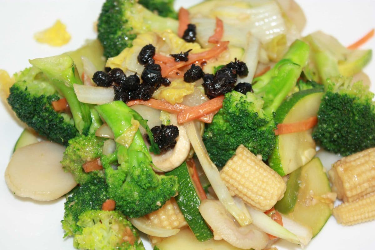 Mixed Vegetable with Black Bean Sauce
