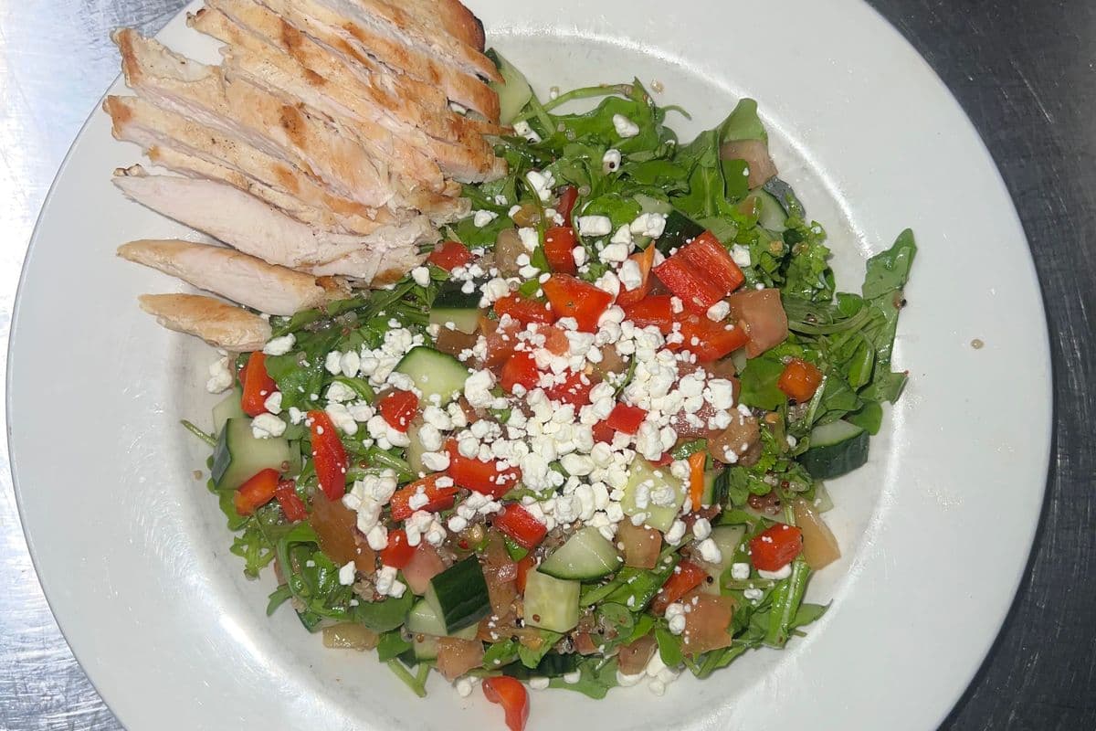 Gluten Friendly Mediterranean Chicken Salad