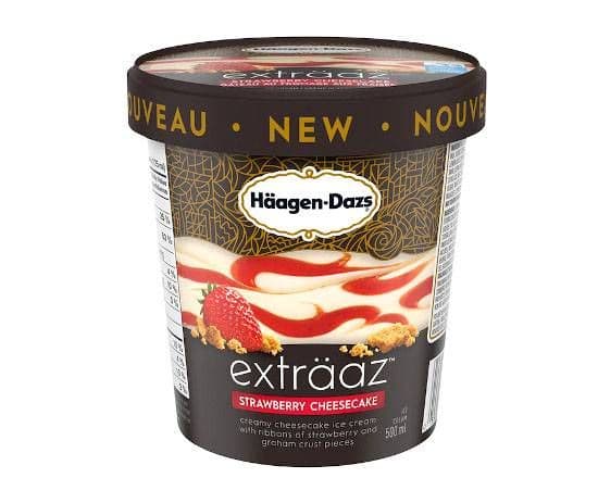 Haagen Dazs - Extraaz Strawberry Cheesecake