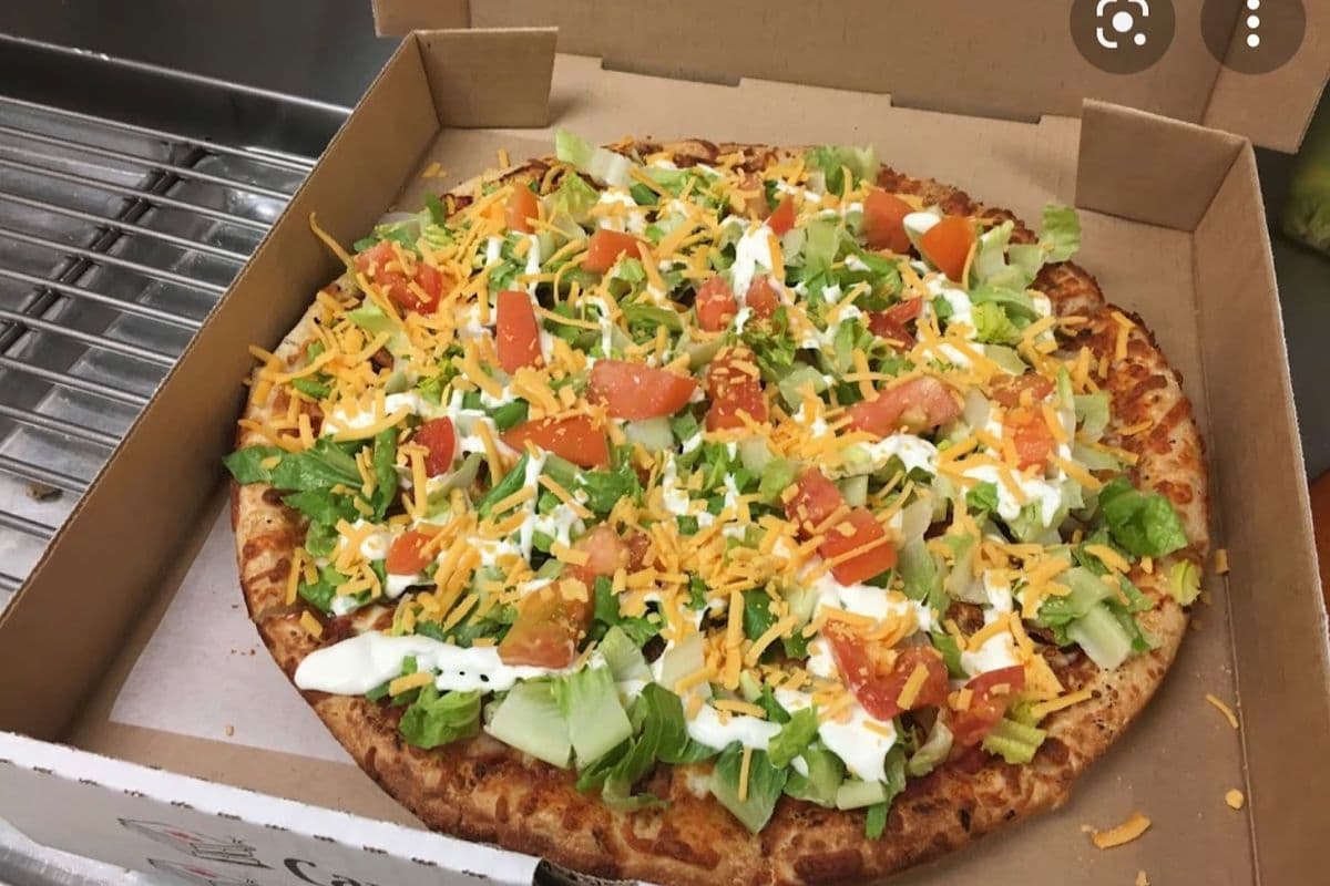 14" Large Single Super Taco Pizza