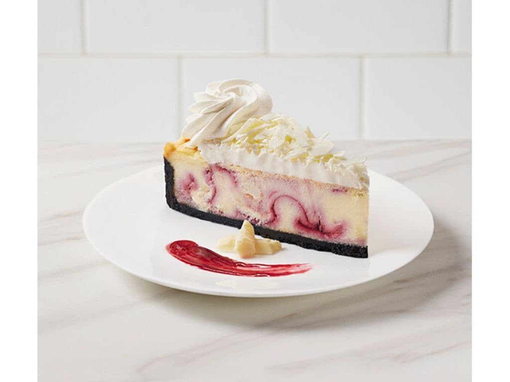 White Chocolate Raspberry Cheesecake