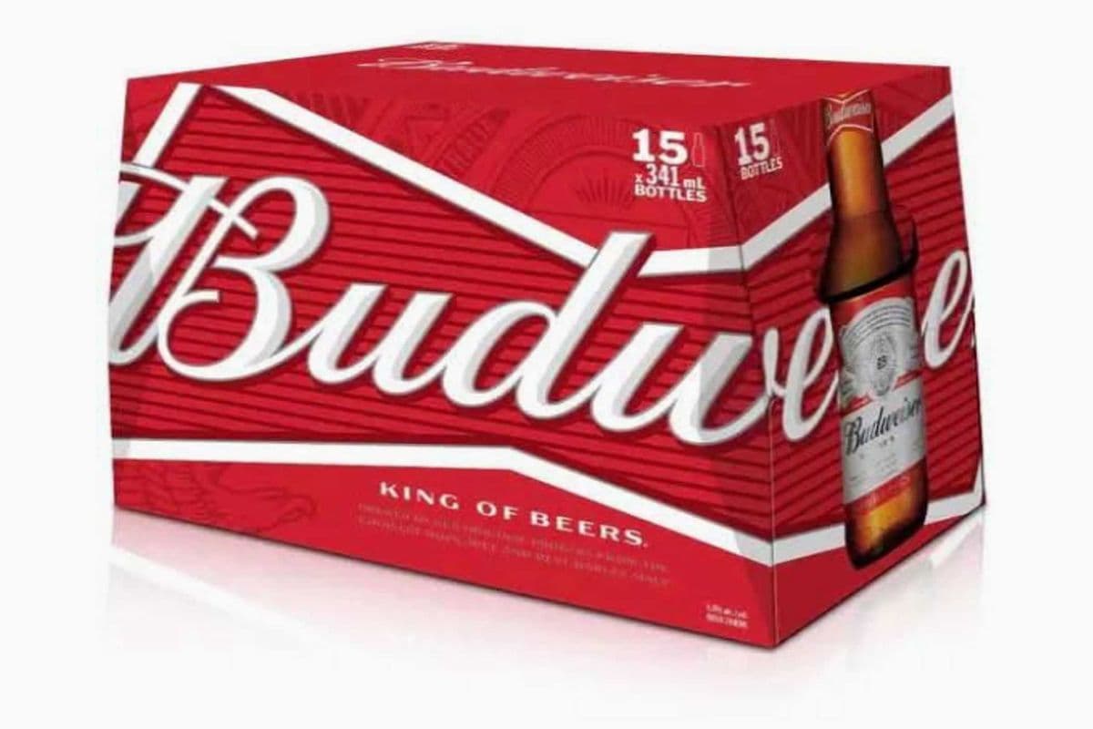 BUDWEISER BTL (15 x 341 ML)