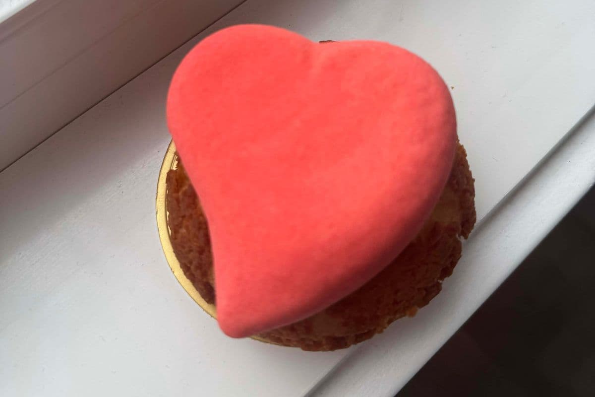 Raspberry Cheesecake Choux