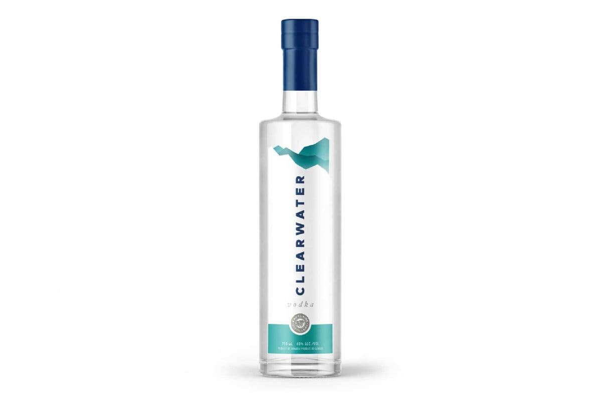 Eau Claire Clearwater Vodka-750ml (1 x 750ml)