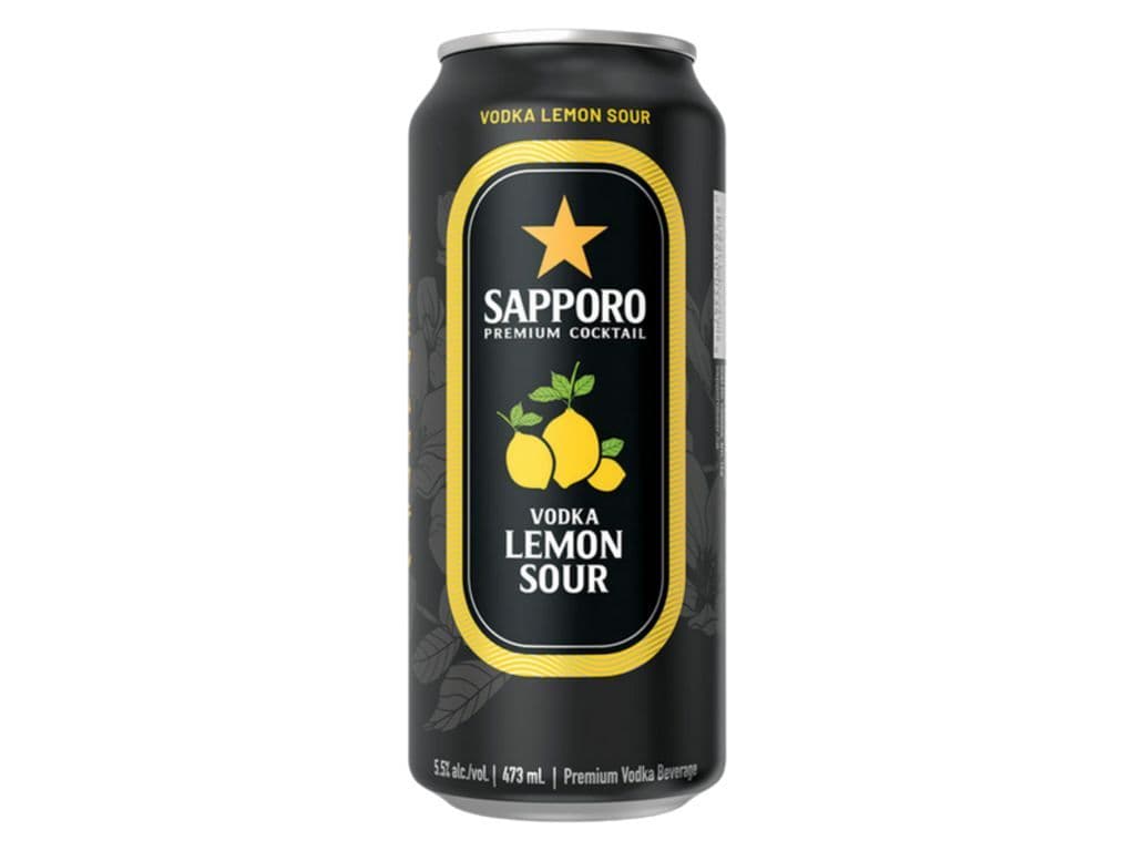 Sapporo Vodka Lemon Sour 473ml
