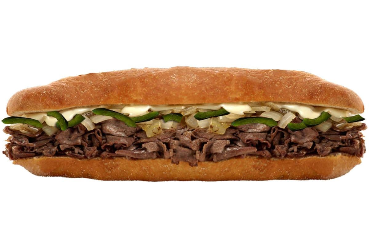 Large 12" Roast Beef Philly Sub