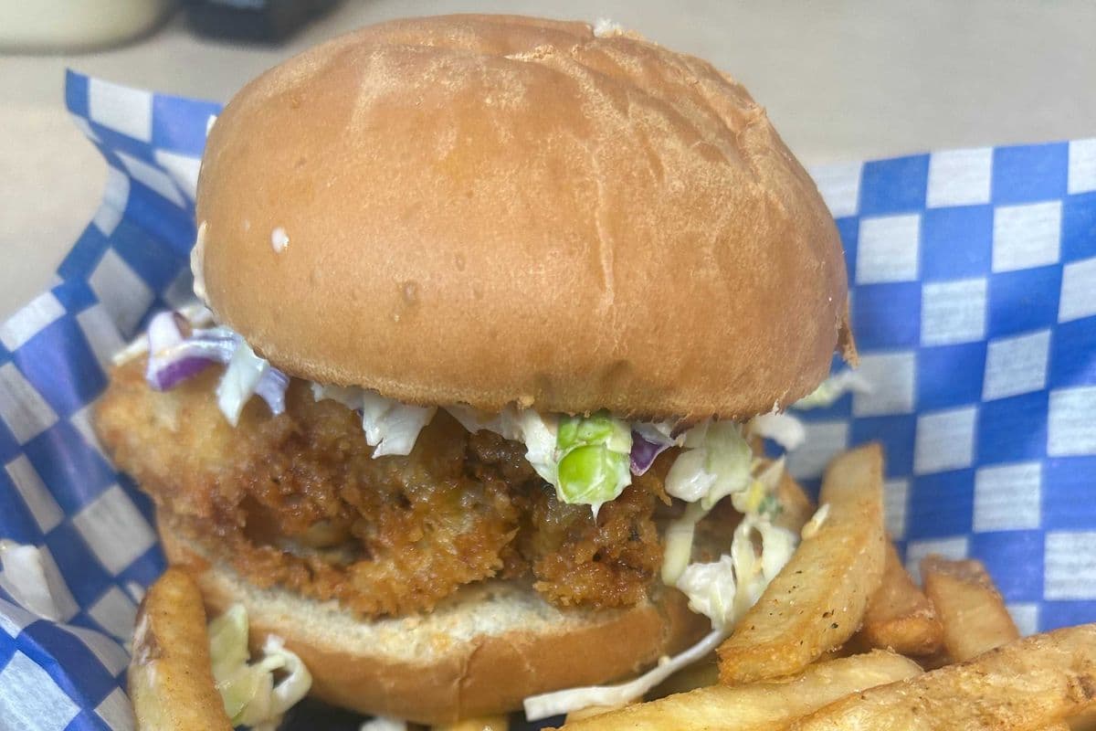 Oyster burger