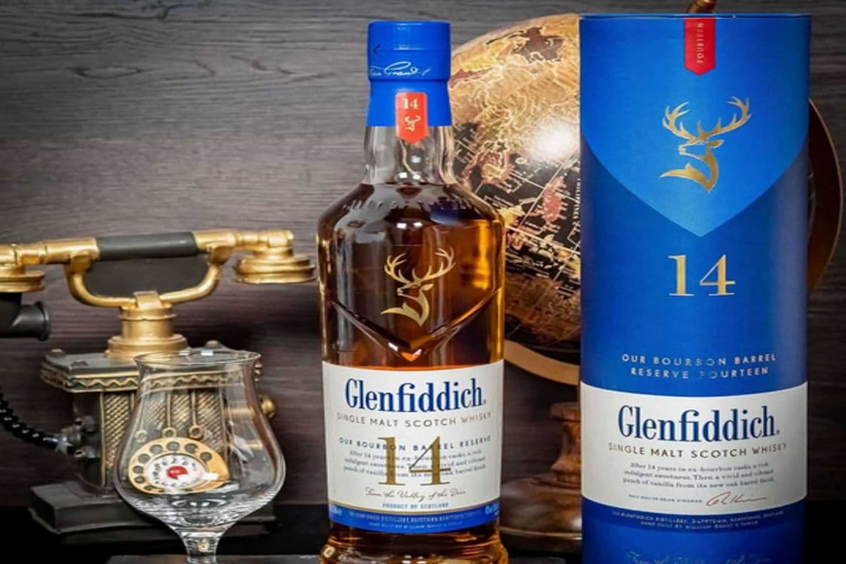 GLENFIDDICH 14 YO BOURBON BARREL (1 x 750ML)