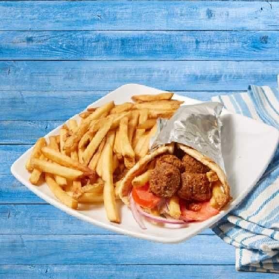 Falafel on a Pita