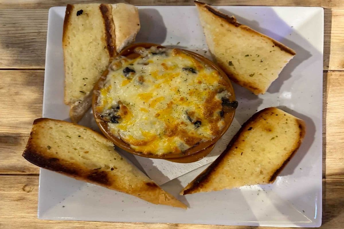 Escargot Stuffed Mushrooms