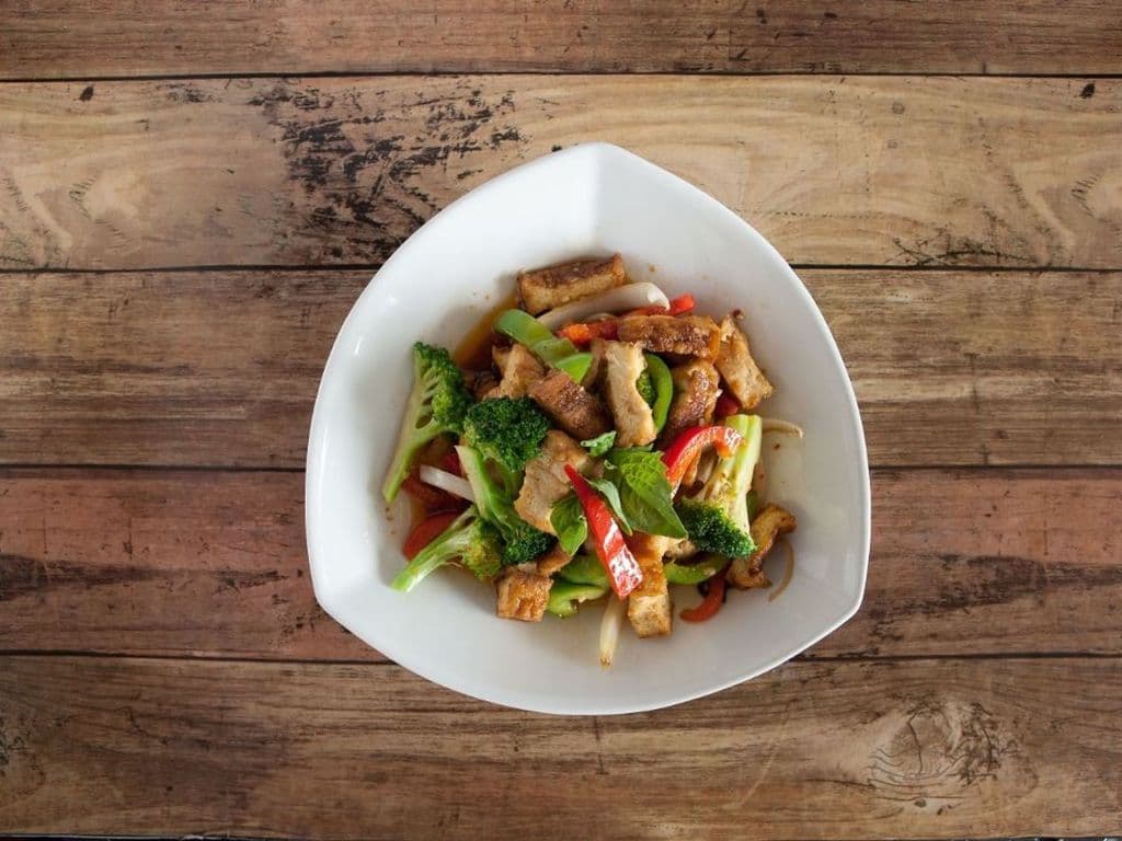 26. Veggie Stir Fry with Thai Sweet Basil